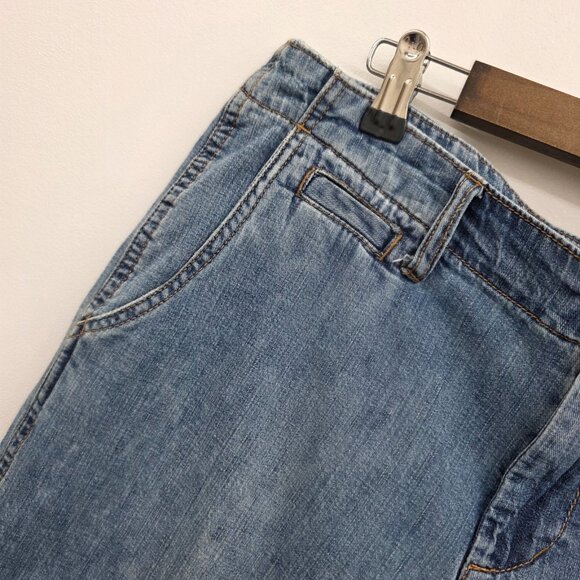 Lauren Ralph Lauren Womens 10P Blue Denim Capris Classic Fit Cotton Jean Pants - Picture 5 of 12